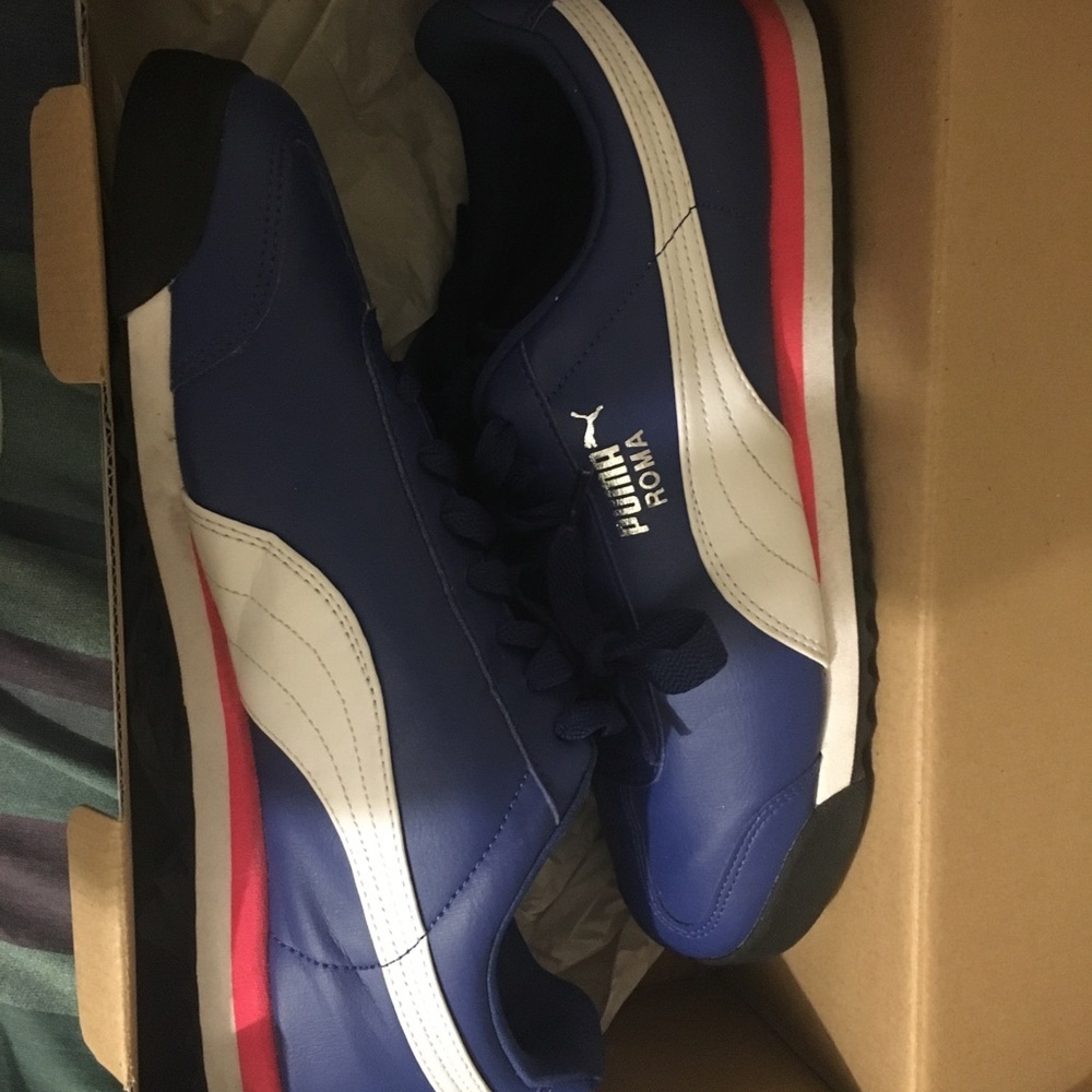 Navy Blue Pumas